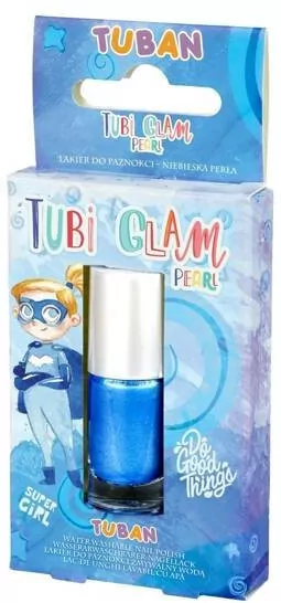 Lakier do paznokci Tubi Glam. Niebieski perłowy - tantis.pl