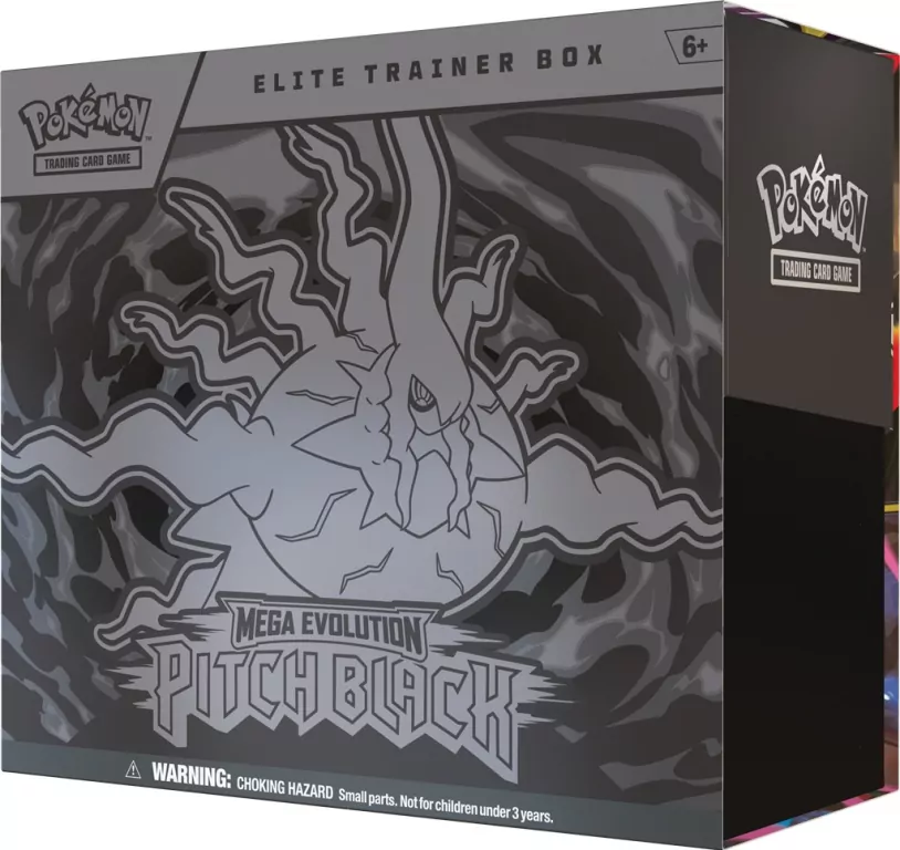Pokémon TCG: Mega Evolution - Pitch Black - Elite Trainer Box - tantis.pl