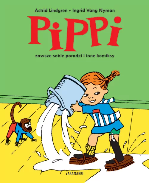 Pippi zawsze sobie poradzi i inne komiksy. Pippi Pończoszanka. Tom 6 - tantis.pl