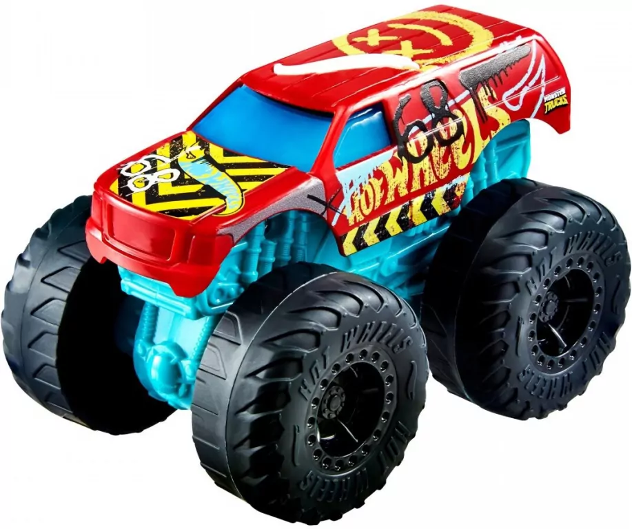 Hot Wheels Monster Trucks Roarin' Wreckers HDX66 - tantis.pl
