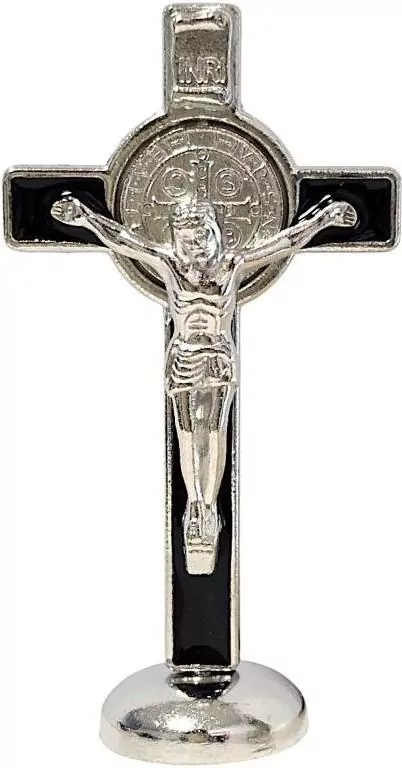 Krzyż stojący czarny 8cm - tantis.pl