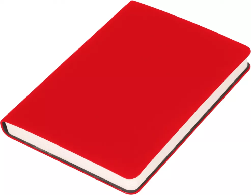 Notes A6 z długopisem czerwony w pudełku - tantis.pl