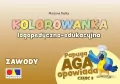 Kolorowanka logopedyczno-edukacyjna Papuga Aga opowiada, część 9. Zawody - tantis.pl