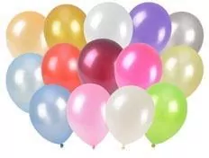 Balony metalizowane 25cm mix 50szt - tantis.pl