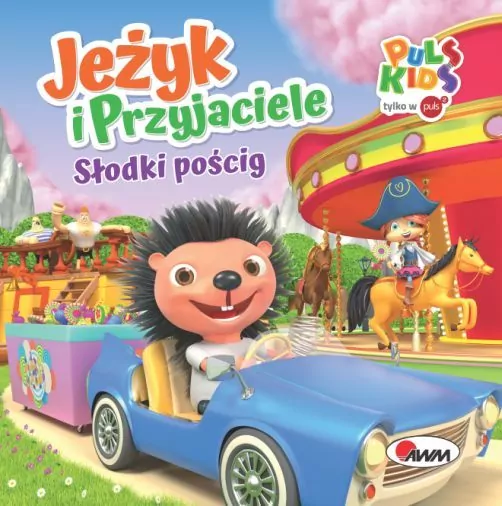Słodki pościg. Jeżyk i przyjaciele - tantis.pl