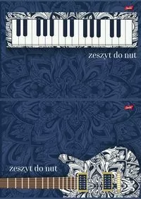 Zeszyt do nut A5/16K 1 sztuka - tantis.pl