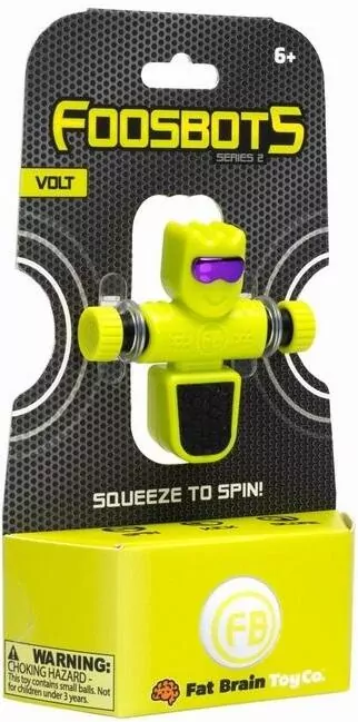 Piłkarzyki Foosbots - pojedynczy piłkarzyk Zielony - tantis.pl