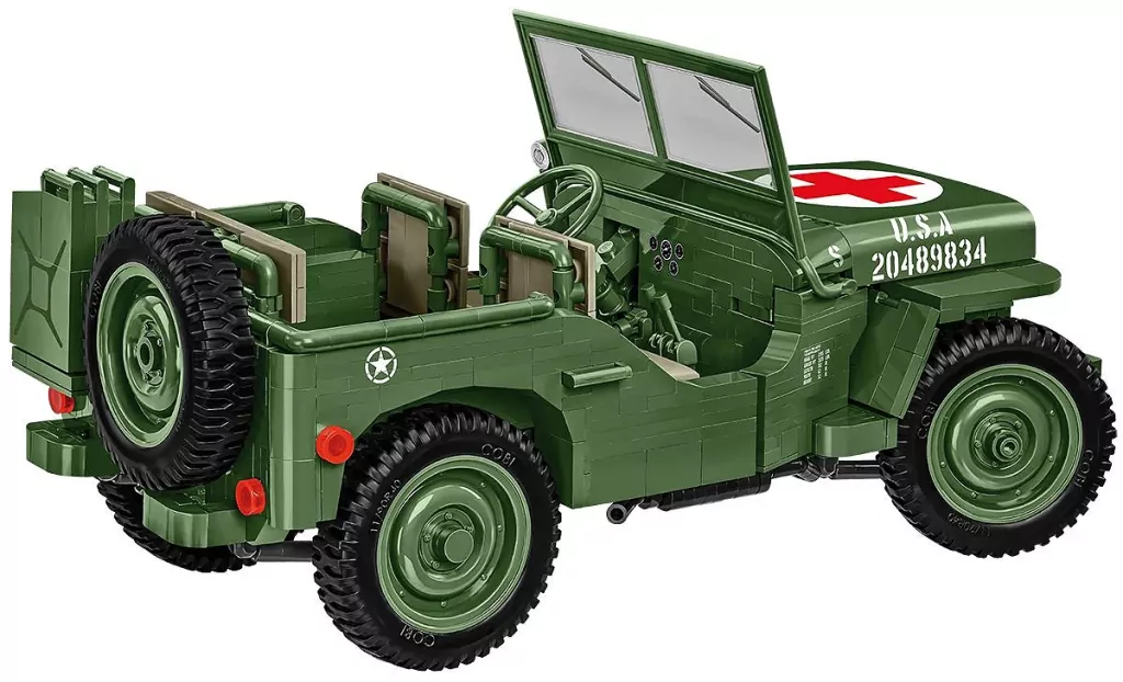 Cobi. Historical Collection Medical Willys MB - tantis.pl