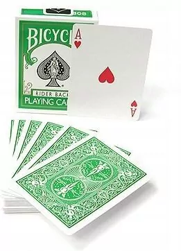 Karty Green Deck Bicycle - tantis.pl