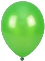 Balony metalizowane ciemnozielone 25cm 100szt - tantis.pl
