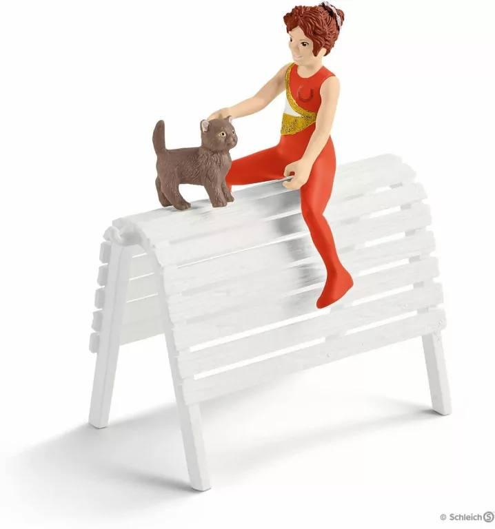 Schleich. Horse Club. Zestaw do woltyżerki Mii - tantis.pl