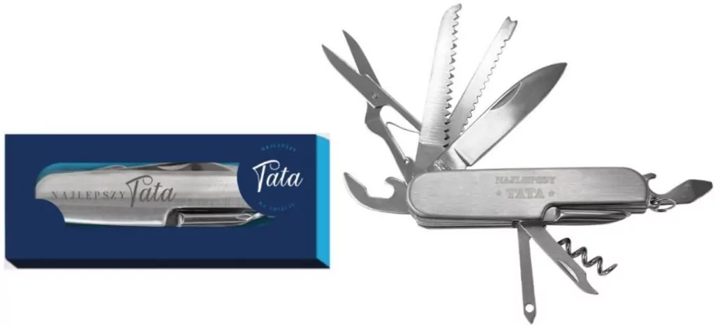 Scyzoryk multitool - Najlepszy Tata na świecie - tantis.pl