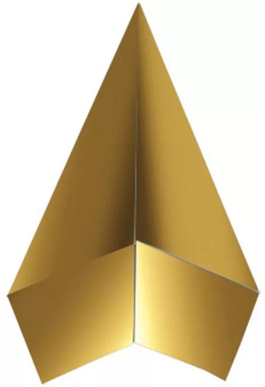 Karton metalizowany 230g A4 (10szt) złoty - tantis.pl