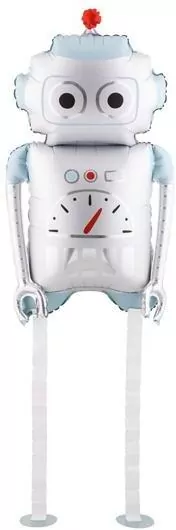 Balon foliowy Robot 37x80cm - tantis.pl