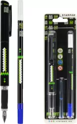 Pióro wieczne 2 naboje + wymazywacz Pixel Game