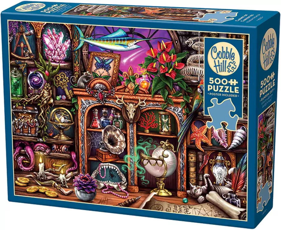 Puzzle 500 Gabinet osobliwości 113760 - tantis.pl