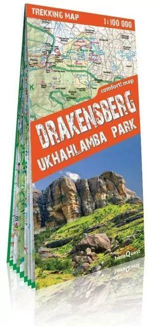 Trekking map Góry Smocze Ukhahlamba Park 1:100 000 - tantis.pl