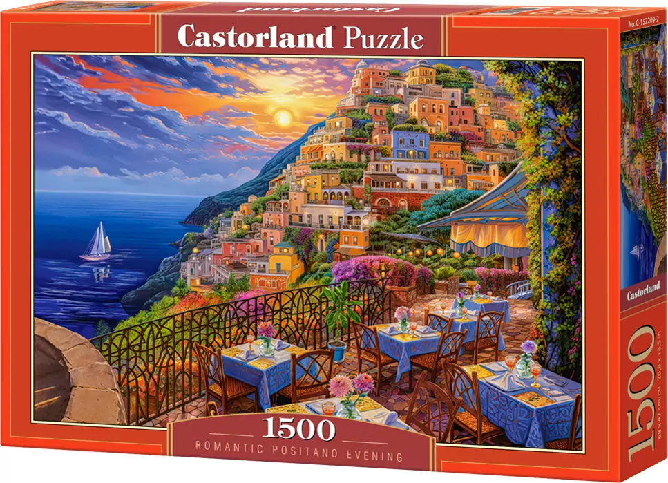Puzzle 1500 Romantic Positano Evening CASTOR - tantis.pl