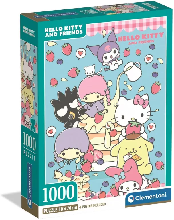 Puzzle 1000 Hello Kitty - tantis.pl