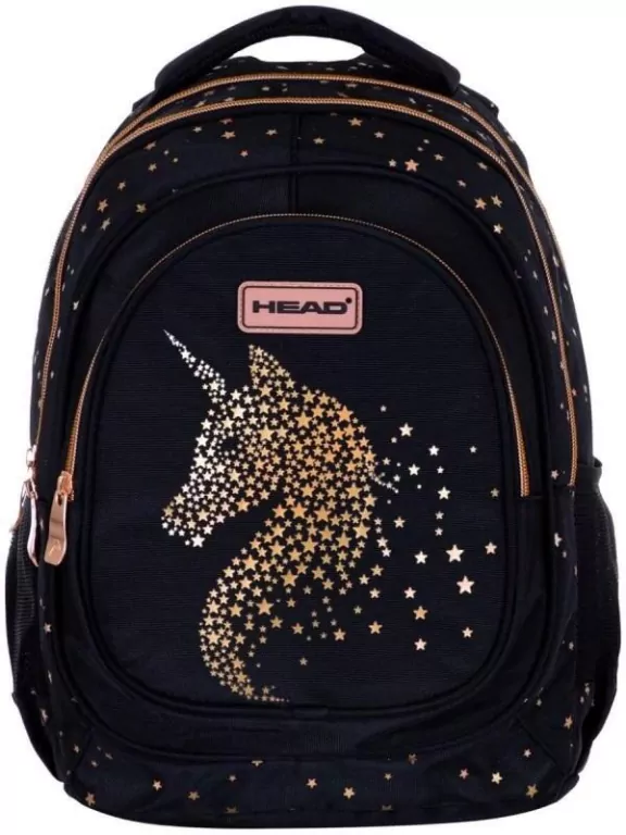 Astra. Plecak Head Golden Effect Classy Gold AB330 - tantis.pl