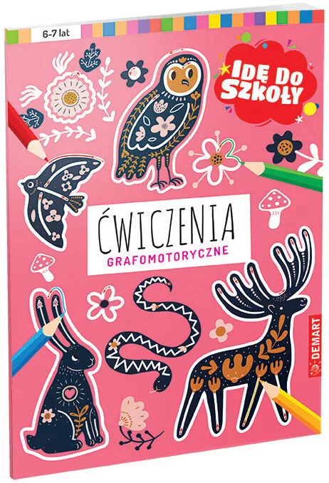 Ćwiczenia grafomotoryczne. Idę do szkoły - tantis.pl