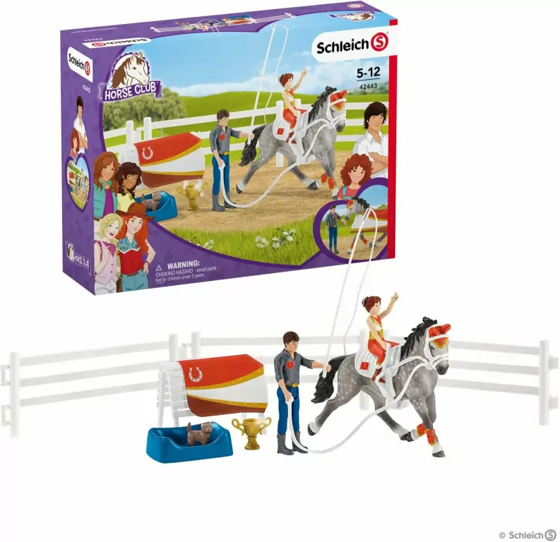 Schleich. Horse Club. Zestaw do woltyżerki Mii - tantis.pl