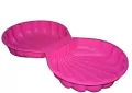 Piaskownica muszla+przykrywa różowa BIG - tantis.pl