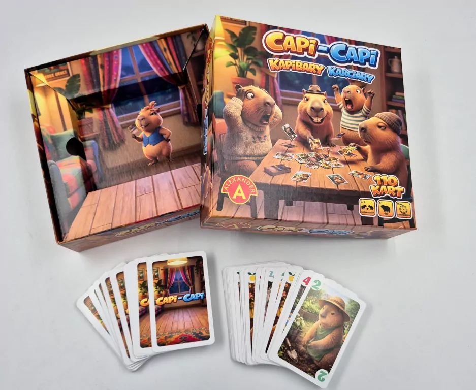 Capi-Capi Kapibary Karciary - gra karciana ALEX - tantis.pl