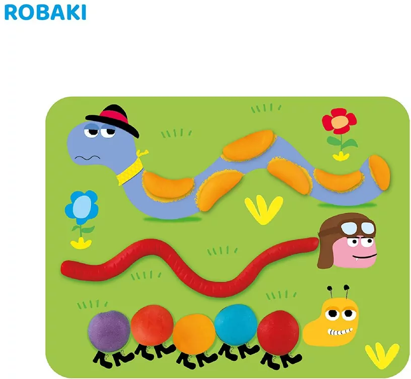 Plastusiowe zabawy - wałkowanie. Genialny dzieciak - tantis.pl