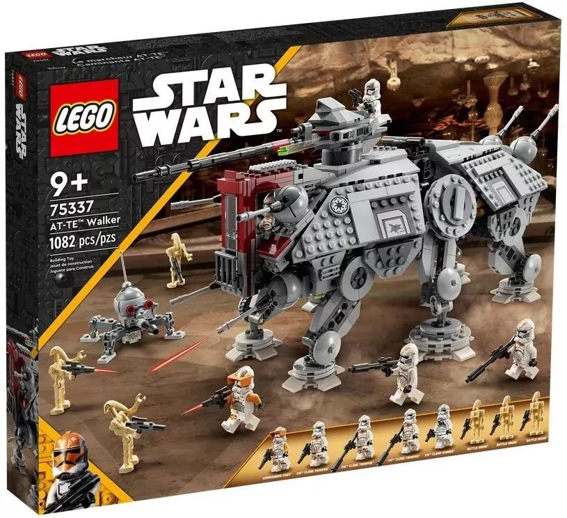 LEGO® Star Wars. Maszyna krocząca AT-TE. 75337 - tantis.pl