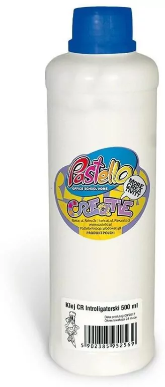 Klej introligatorski CR 500ml butelka z dozowniki - tantis.pl