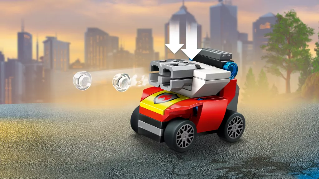 LEGO® City Fire. Terenowy pojazd straży pożarnej. 60374 - tantis.pl