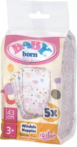 Baby born - Nappies 5pack - tantis.pl