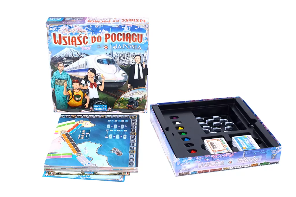 Wsiąść do pociągu: Japonia i Włochy - tantis.pl