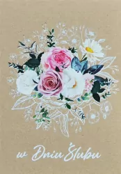 Kartka okolicznościowa. Ślub