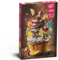 Puzzle 500. Cherry Pazzi, Crazy Cake - tantis.pl