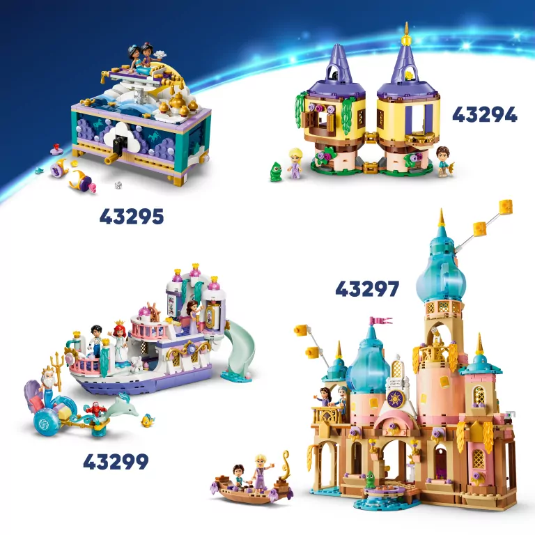 LEGO® Zaczarowany zamek Pięknej i Bestii 43289 - tantis.pl