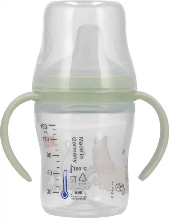 NUK. Butelka do nauki picia z ustnikiem. 150 ml. Kubuś - tantis.pl