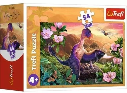 Puzzle 54 mini Niesamowite dinozaury 1 TREFL - tantis.pl
