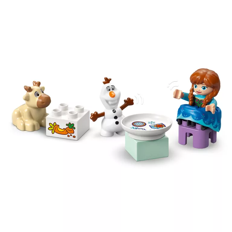 LEGO® Duplo. Przyjęcie w lodowym zamku Anny i Elzy 10455 - tantis.pl