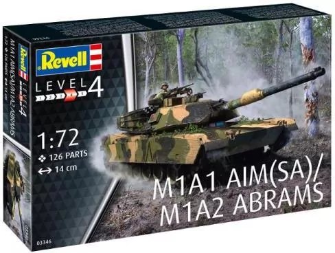 Revell. Czołg M1A1 AIM(SA)/ M1A2 Abrams - tantis.pl