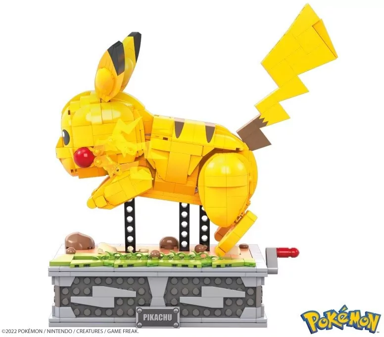 MEGA Pikachu Kolekcjonerski Pokemon do zbudowania - tantis.pl