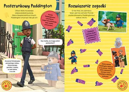 Zawody. Przygody Misia Paddingtona. Moje pierwsze zadania do wyklejania - tantis.pl