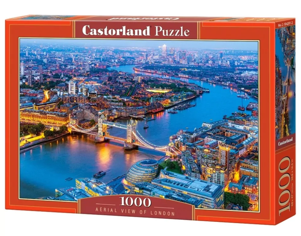Puzzle 1000. Aerial View of London. - tantis.pl
