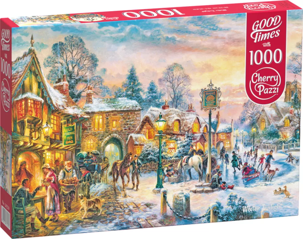 Puzzle 1000. Winter Twilight - tantis.pl