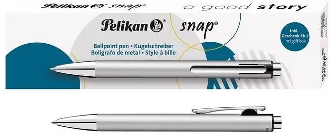 Długopis Snap K10 Metalic Silver PELIKAN - tantis.pl
