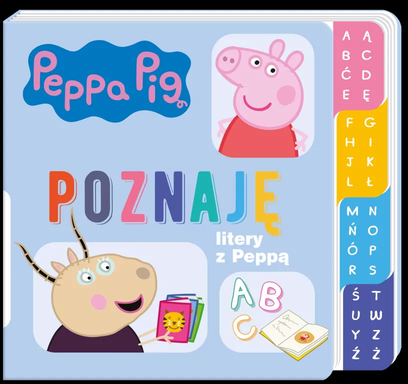 Peppa Pig. Poznaję litery z Peppą. Cz.8 - tantis.pl