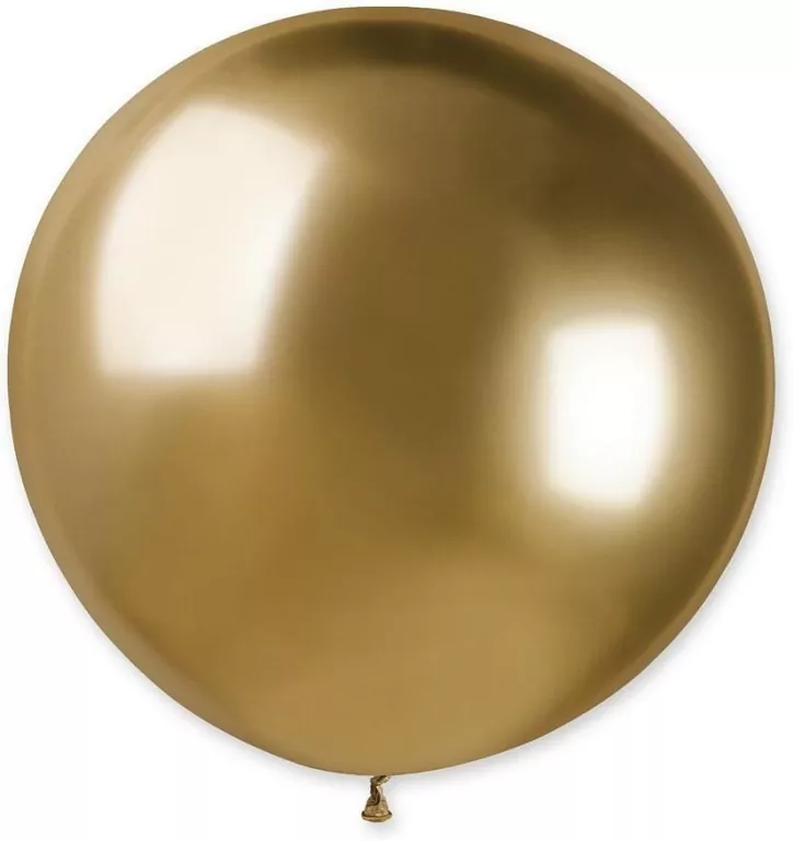 Balon kula shiny złota 0,80m - tantis.pl