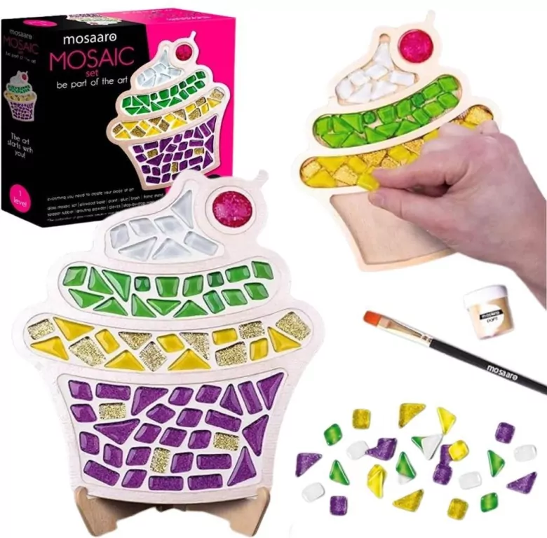 Zestaw kreatywny Mozaika. Tort - tantis.pl