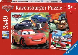 Ravensburger. Puzzle 3x49. Auta 2